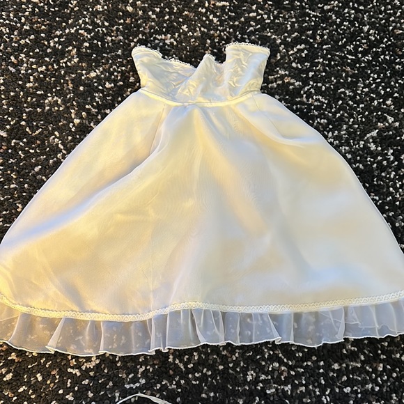 Vintage 3 piece christening / baptism gown set - Picture 7 of 9